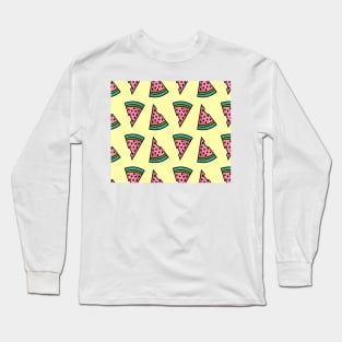 Watercolor watermelon Long Sleeve T-Shirt